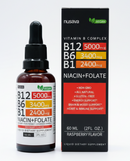 🔥 B12 POWERMAX 🔥 Vitamina B12 Líquida 5000 mcg + B6 – Energía, Cerebro y Corazón al Máximo | Complejo B Sublingual Ultra Potente (27,200 mcg)