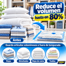 🔥Kit x5 Bolsas al Vacío + Bomba Manual | Ahorra Hasta 80% de Espacio