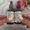 🔥 B12 POWERMAX 🔥 Vitamina B12 Líquida 5000 mcg + B6 – Energía, Cerebro y Corazón al Máximo | Complejo B Sublingual Ultra Potente (27,200 mcg)